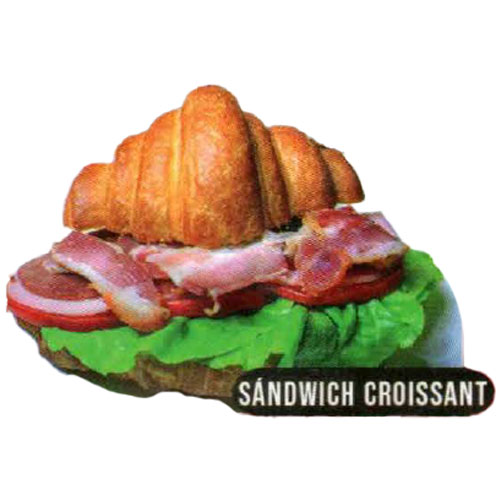 sandwich croissant tocino